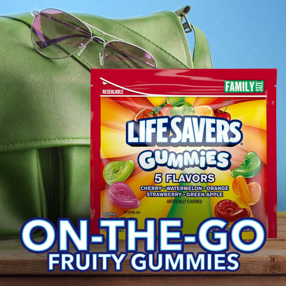 Life Savers 5 Flavor Gummies Candy – 6 x 26 oz Bulk Pack