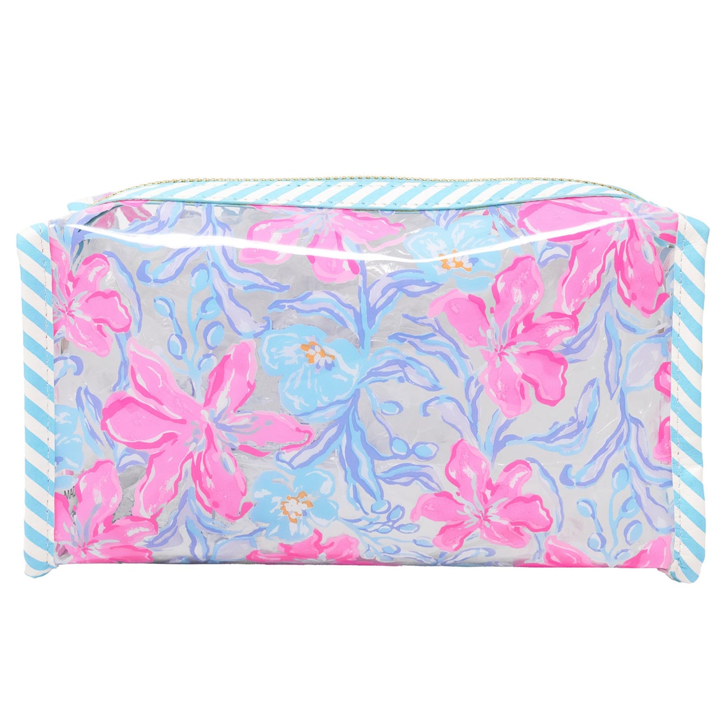 Lilly Pulitzer Vinyl Pouch, Beachside Haven