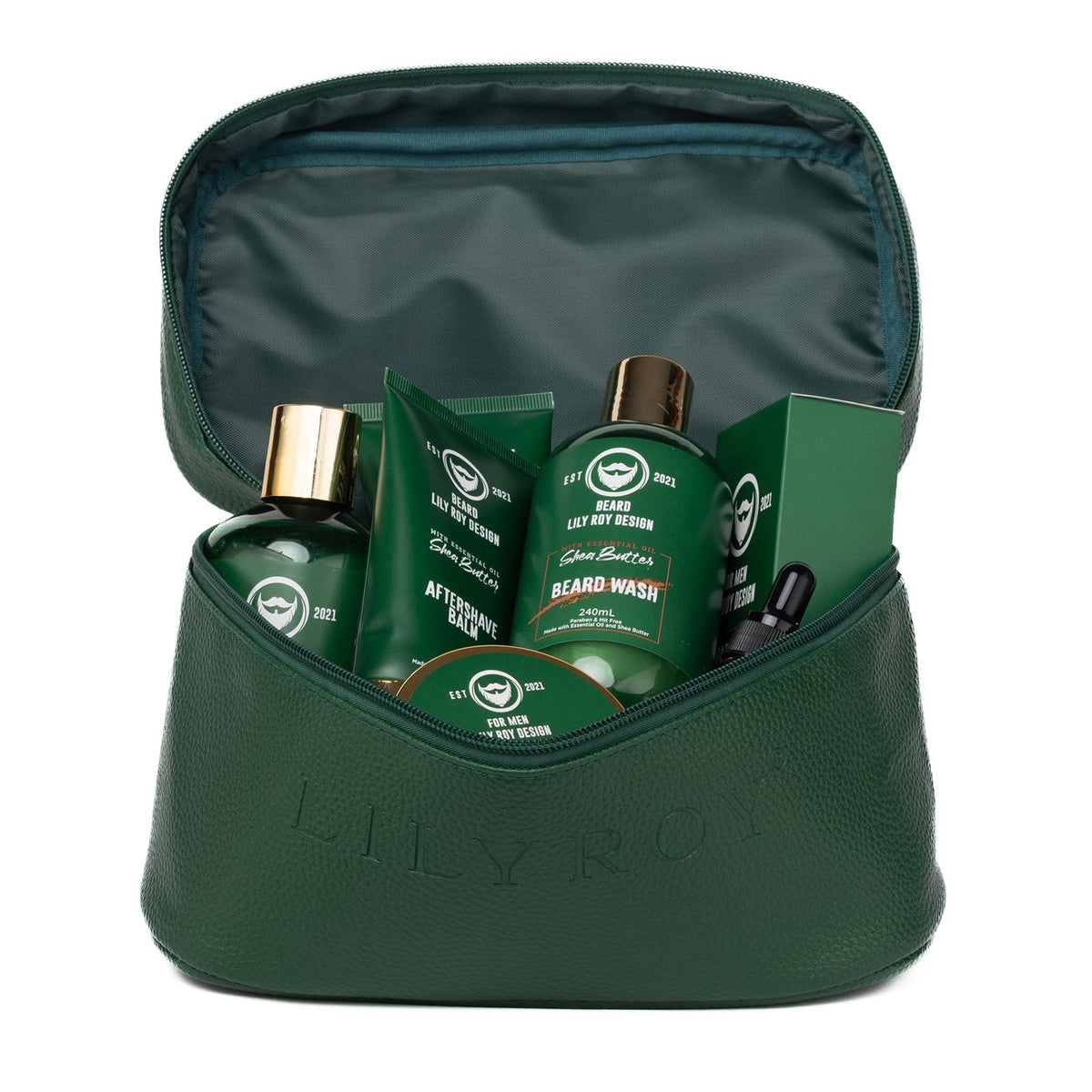 Luxurious 32Pcs Bath & Beard Gifts for Father's Day, Spa Kit for Men & Dad