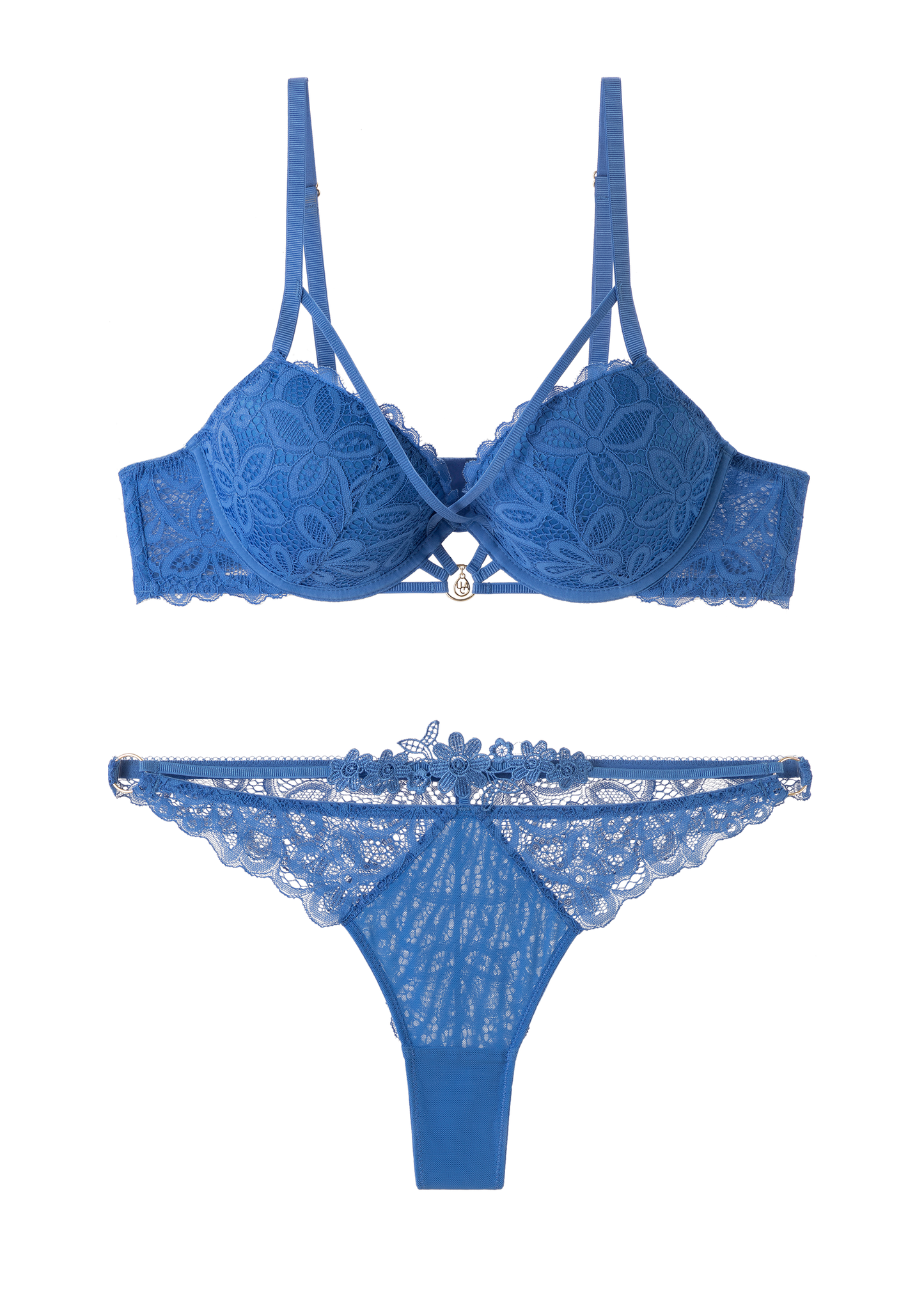 LYRA Sexy Recycled Lace Plus Bra & Panty Set