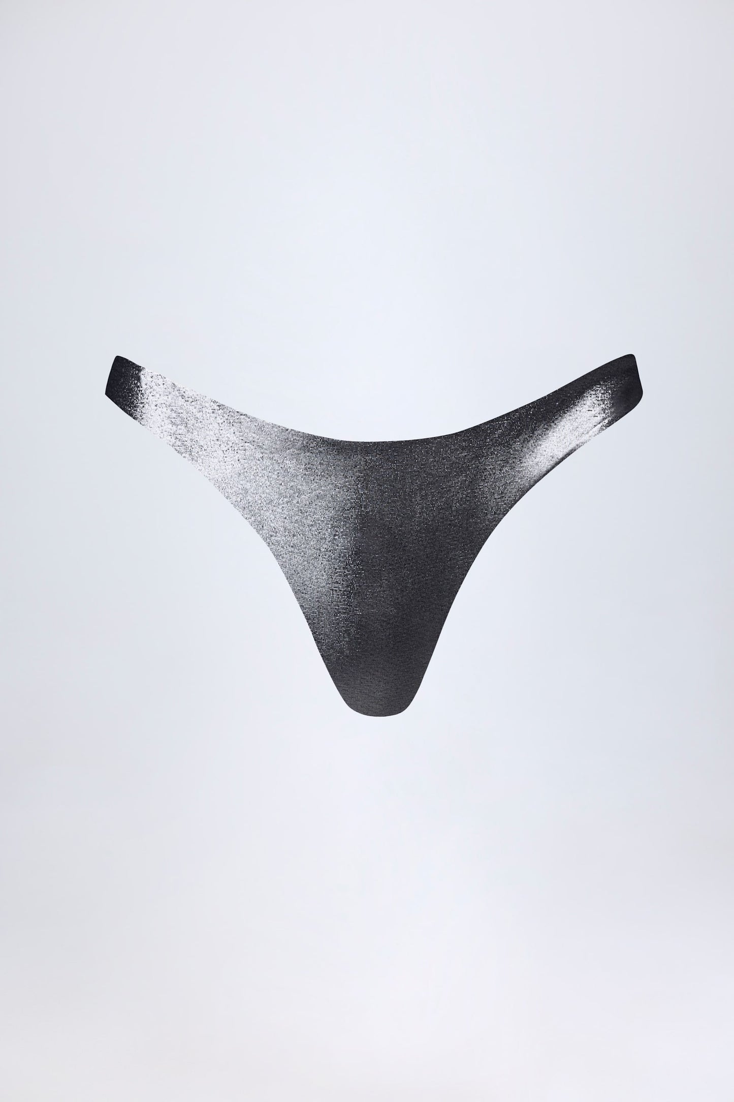 Cheeky Bikini Bottoms in Silver