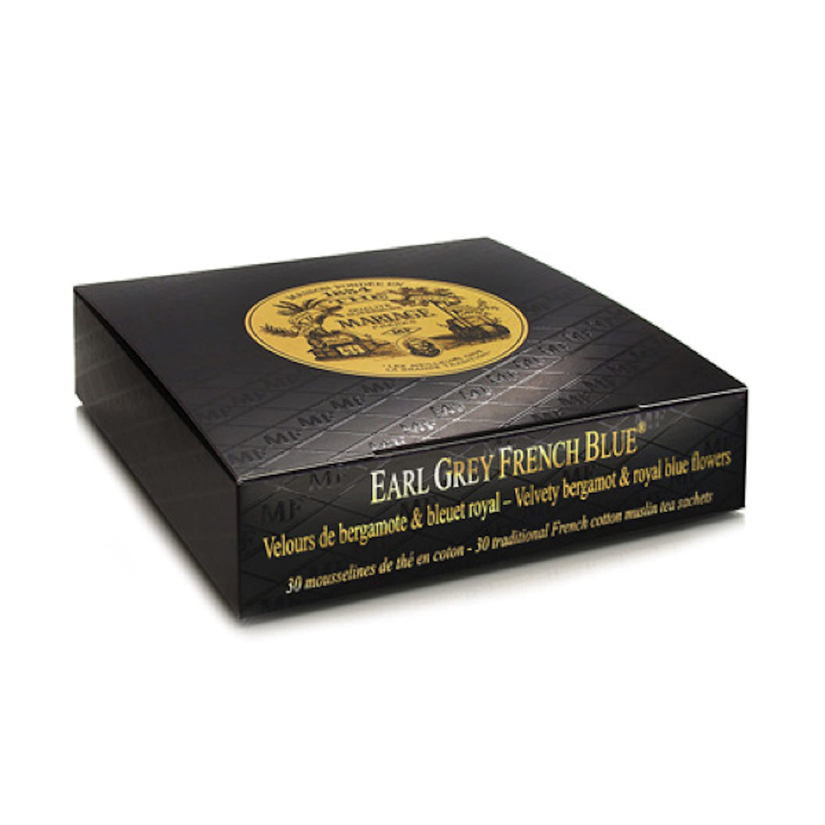 Mariage Frères Earl Grey French Blue Tea, 30 Bags, 75g | Boxed Pack