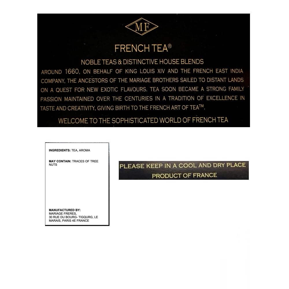 Mariage Frères Marco Polo Black Tea – 100g Loose Leaf