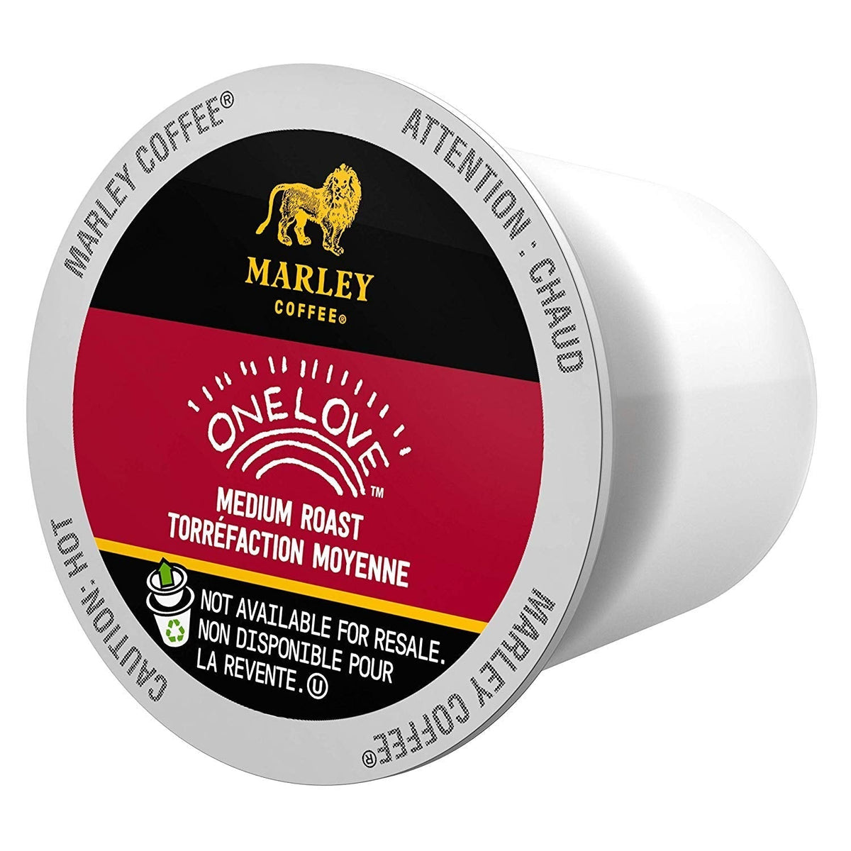 Marley Coffee One Love RealCup 96 Count – Single Serve Keurig Compatible