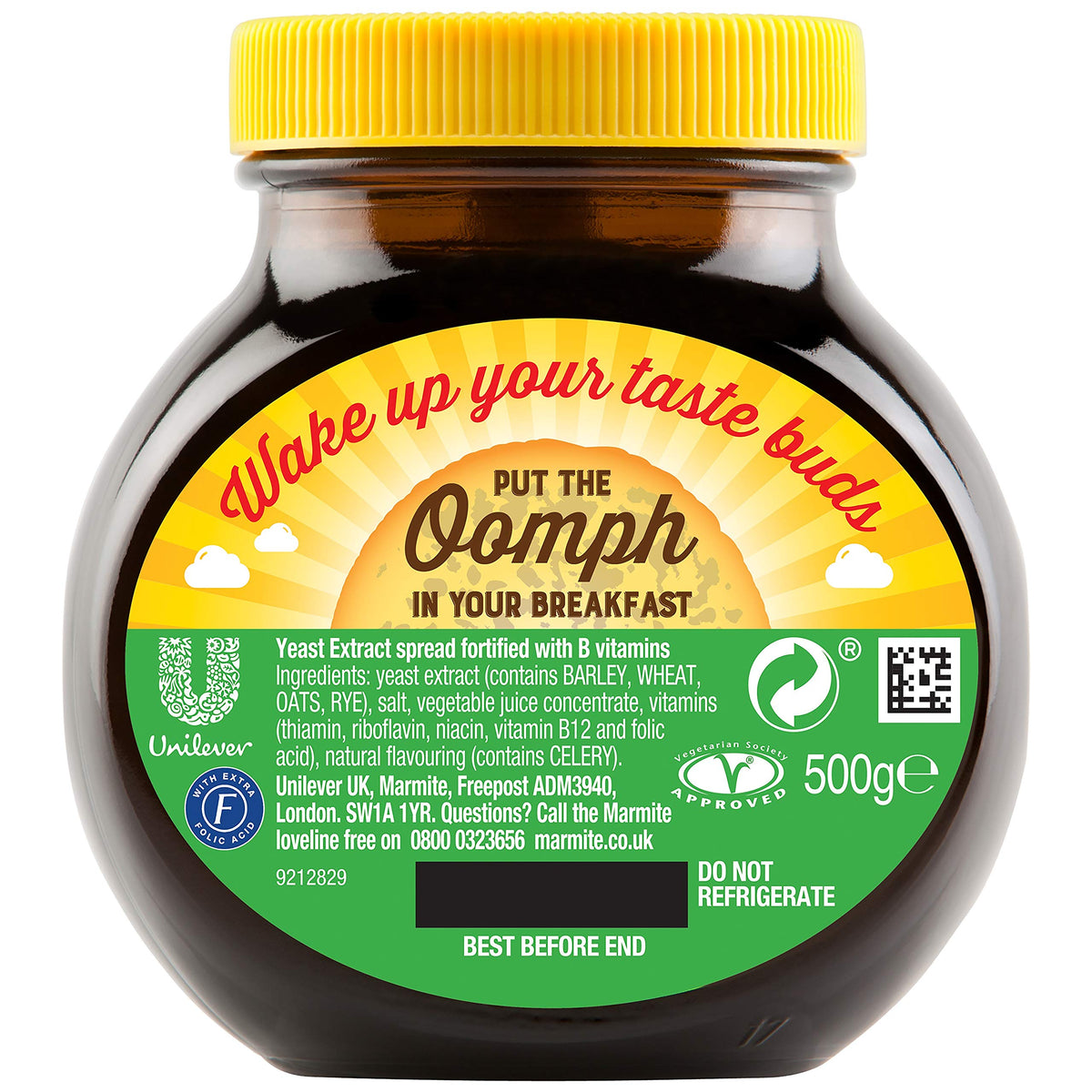 Marmite Yeast Extract Paste 500 g (Pack of 3) – Savory Spread