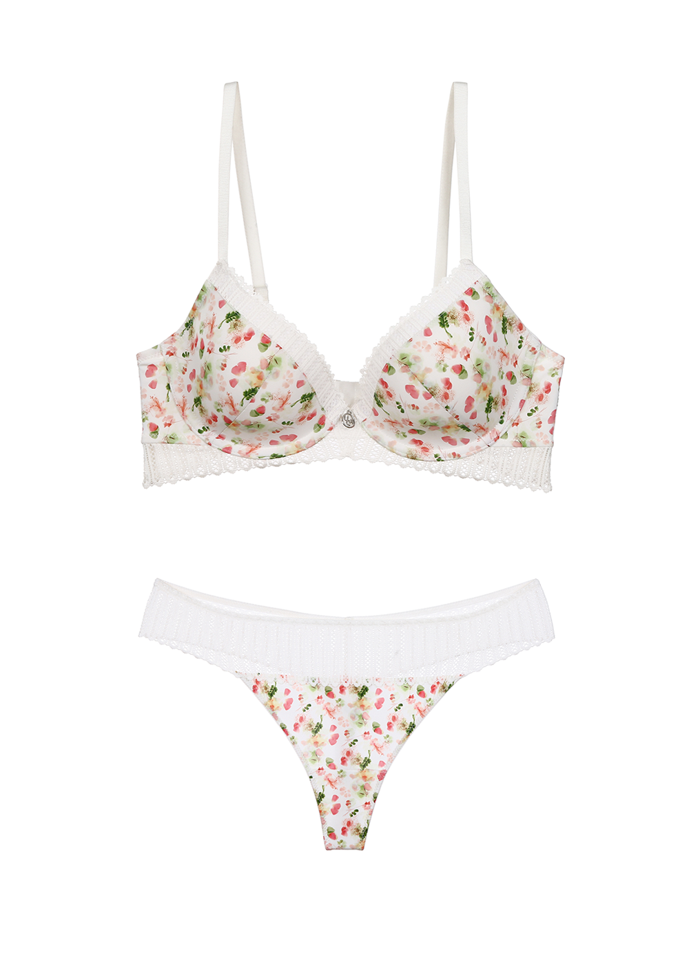 Melanie Floral Printed Lingerie Set