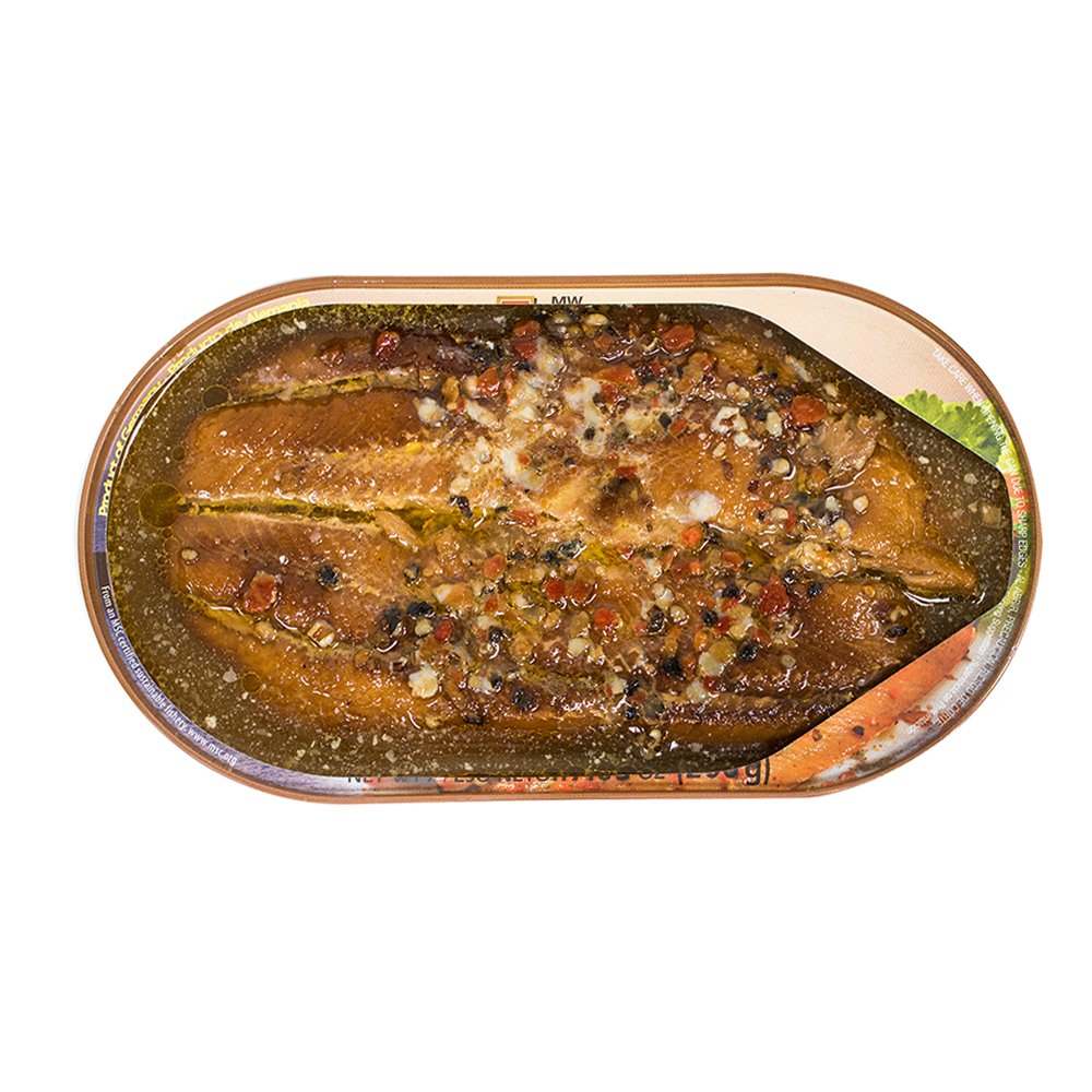 MW Polar Peppered Smoked Herring, 7.05 oz Pack of 12