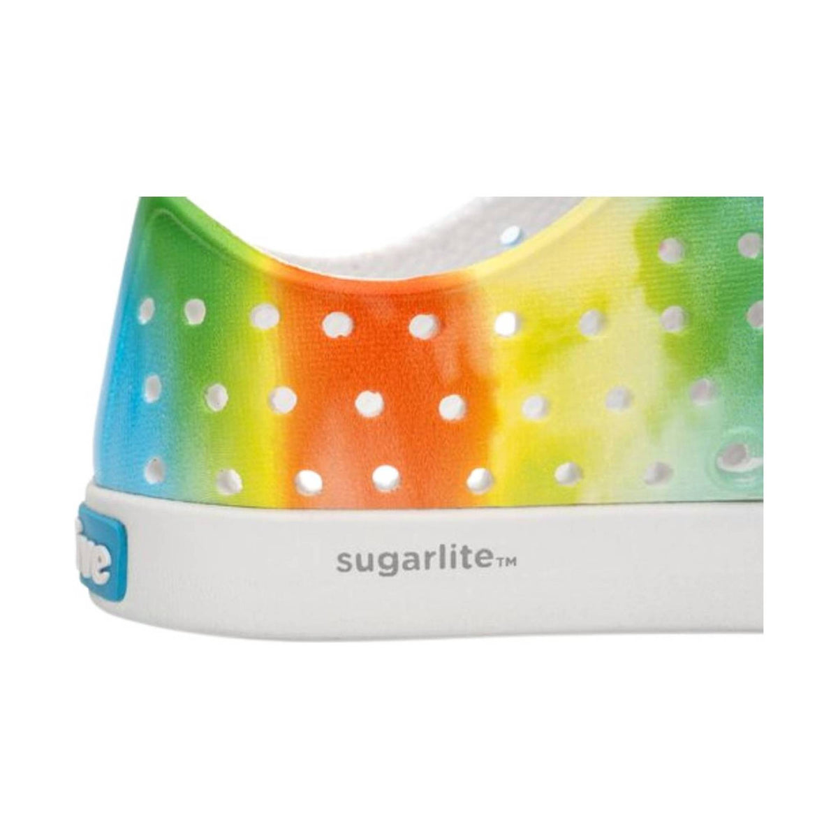 Native Kids' Youth Jefferson Sugarlite Print - Shell White/Rainbow Tie Dye
