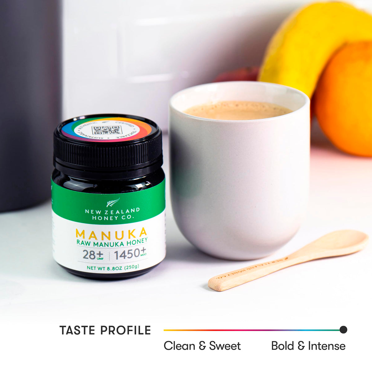 New Zealand Honey Co. Raw Manuka Honey UMF 28+ | MGO 1450+ | UMF Certified | 4.4oz