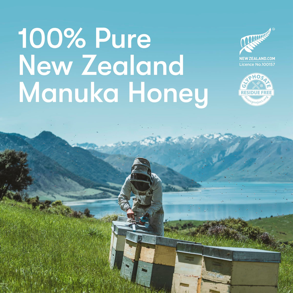 New Zealand Honey Co. Raw Manuka Honey UMF 28+ | MGO 1450+ | UMF Certified | 4.4oz
