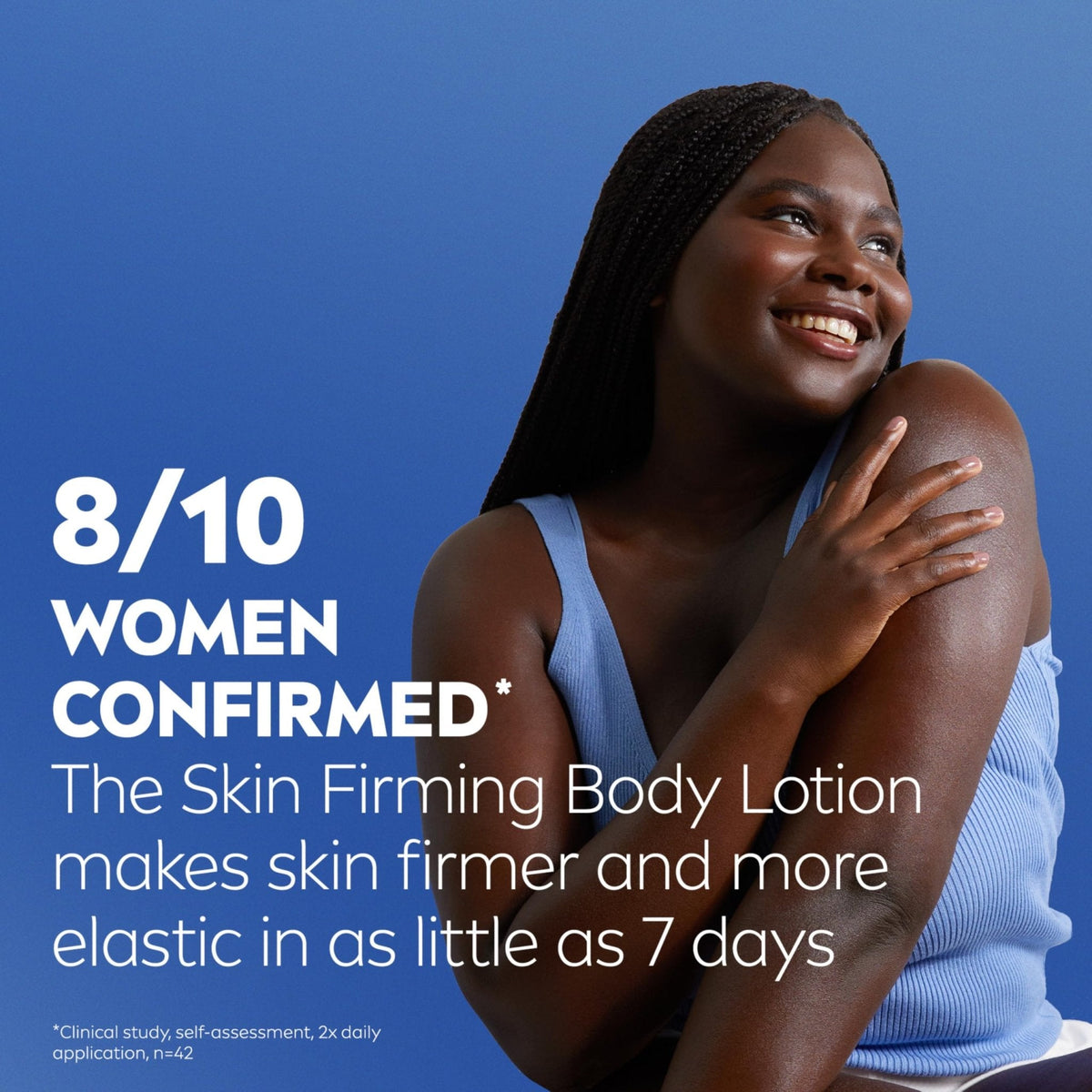 NIVEA Skin Firming Skin Care Set, Body Lotion and Gel Cream, 2 Items Total