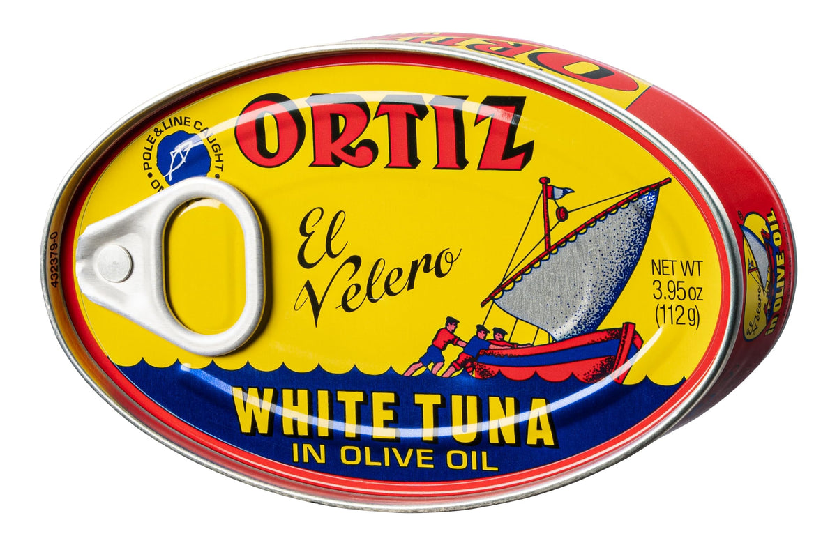Ortiz Spanish Tuna Special Edition Gift Pack — 12 Tins in Olive Oil, Hand Packed