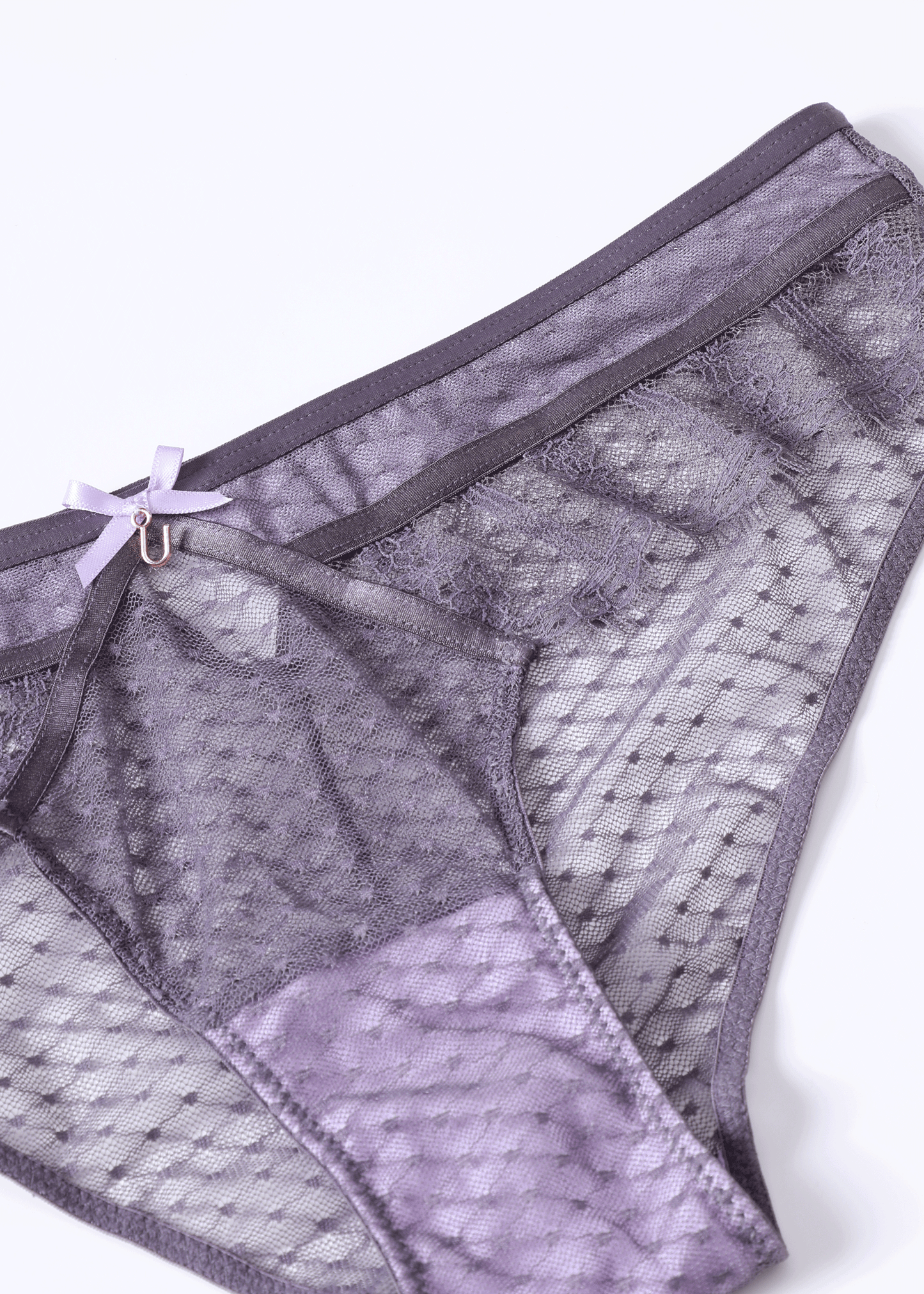 LEILA Plus Sexy Lace Hipster Panties