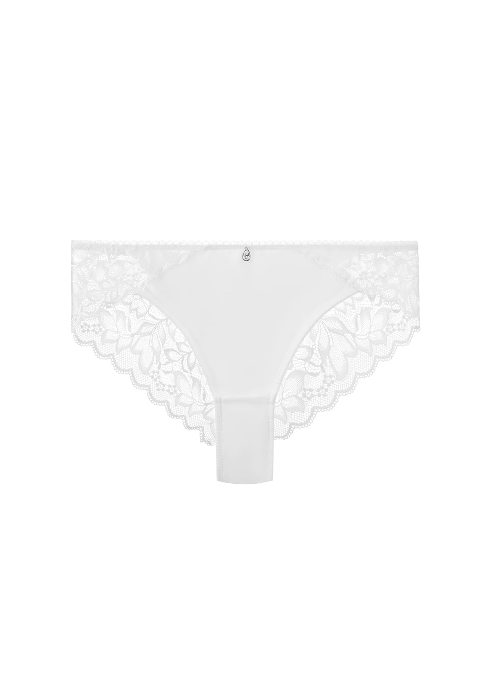 PEARL Plus Floral Lace White Hipster
