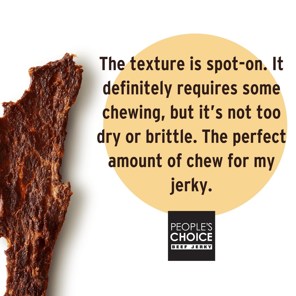 People's Choice Beef Jerky Nashville Hot – 16 oz, 10g Protein, Made in USA