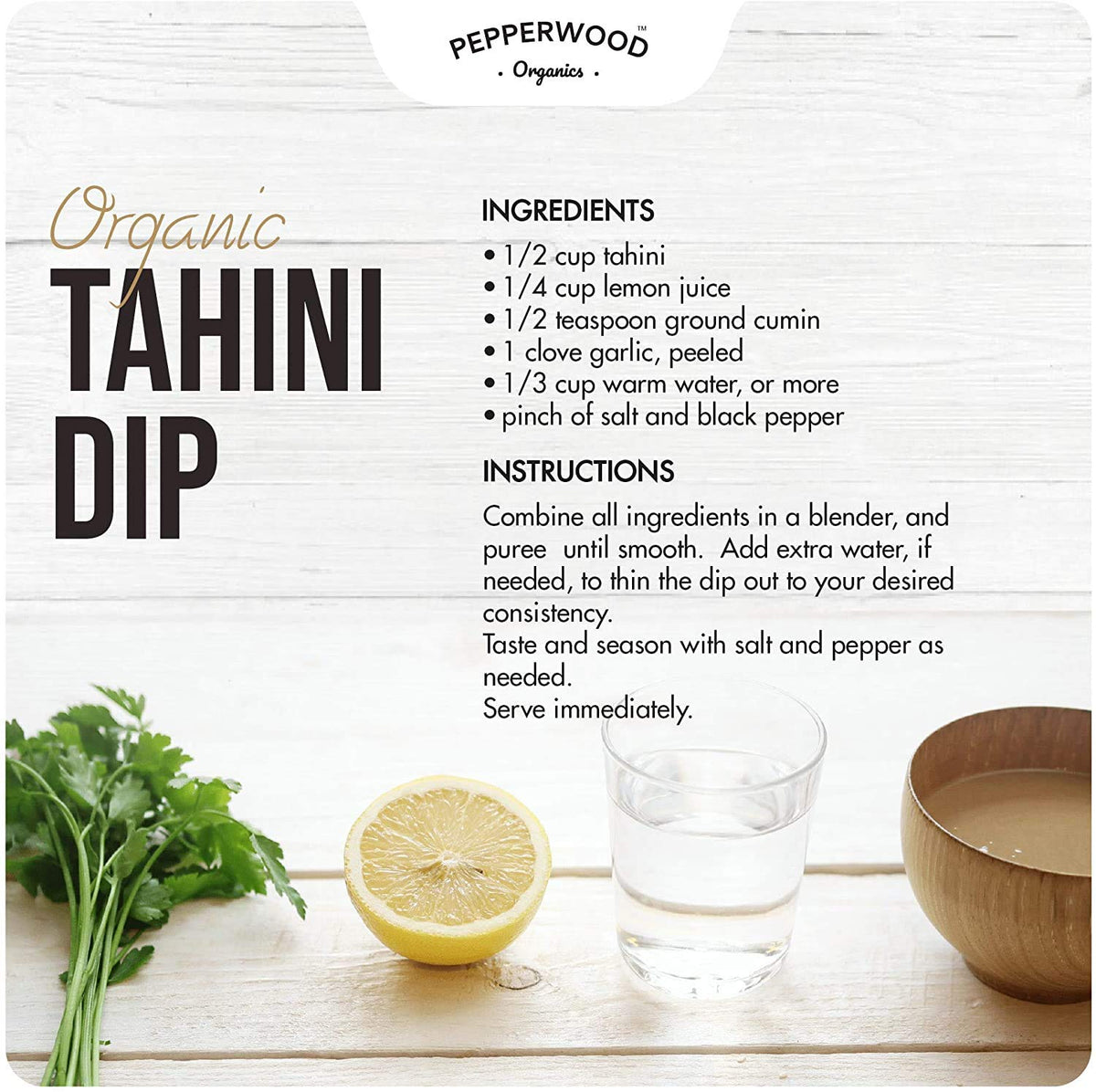 Pepperwood Organics Organic Whole Sesame Tahini Paste – 6.6lb Bulk Bucket, Unhulled, Stone-Ground, Unsalted, Kosher, Paleo, Keto