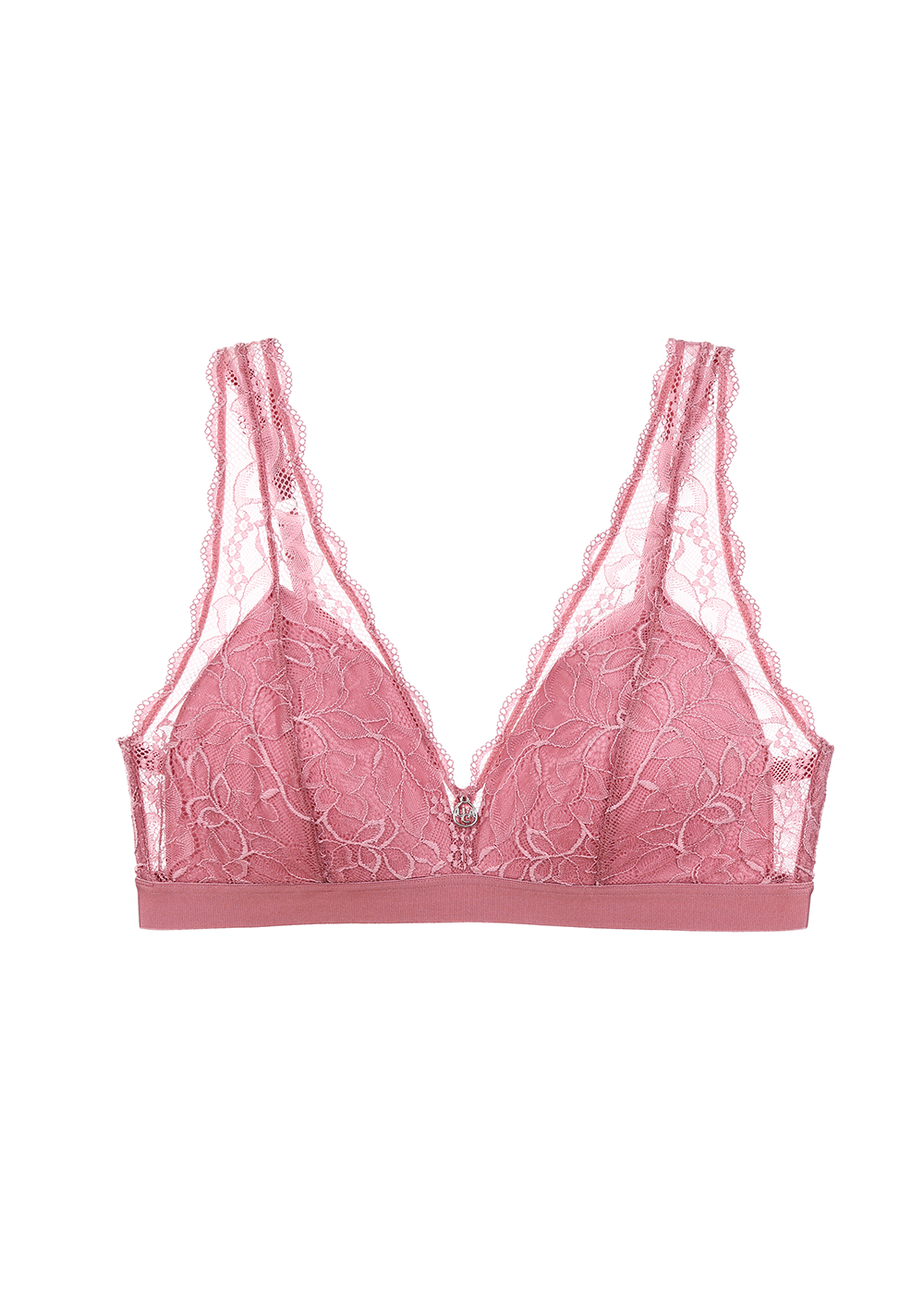 PEARL Lace Wireless Plunge Bra