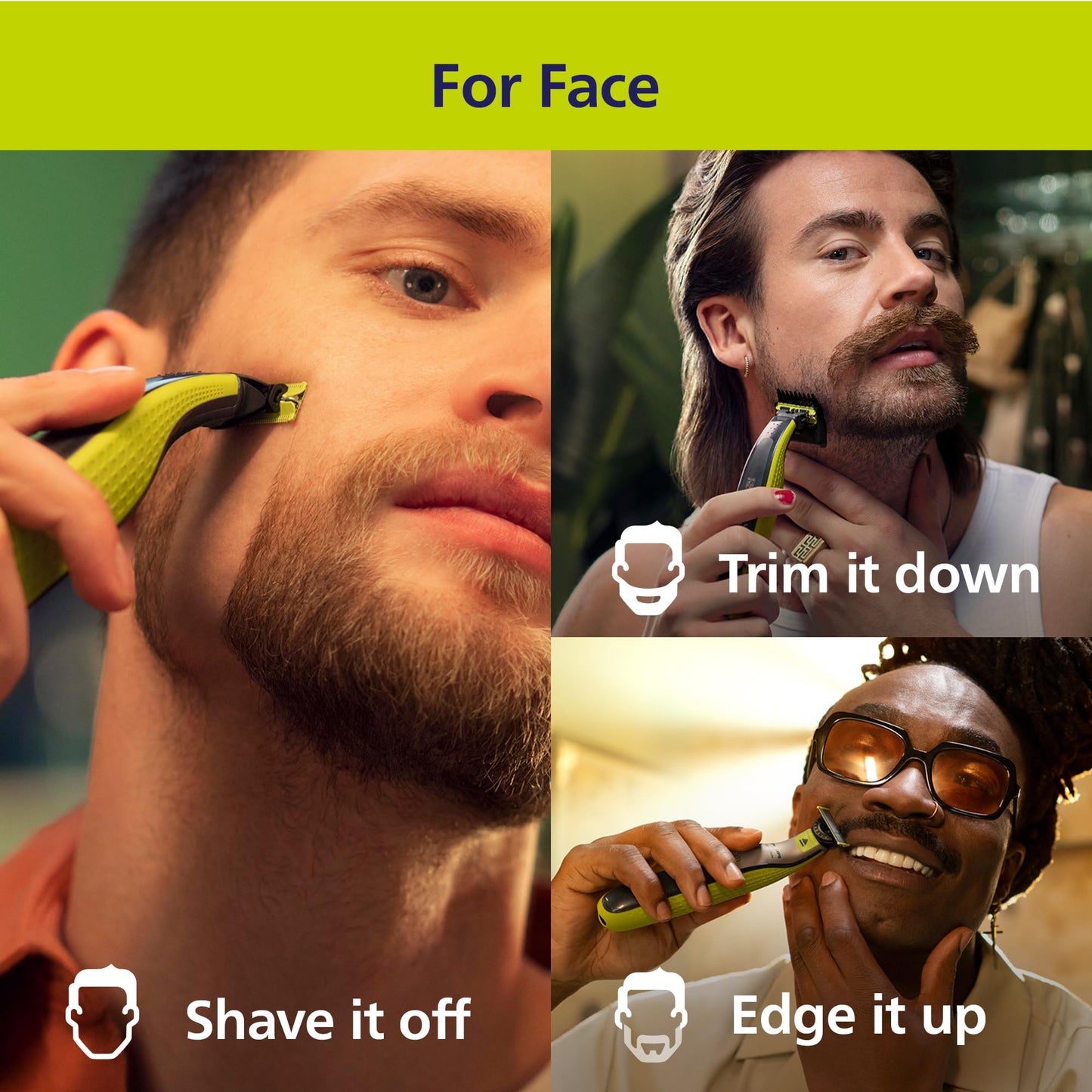 Philips Norelco OneBlade 360 Hybrid Face + Body Trimmer and Shaver