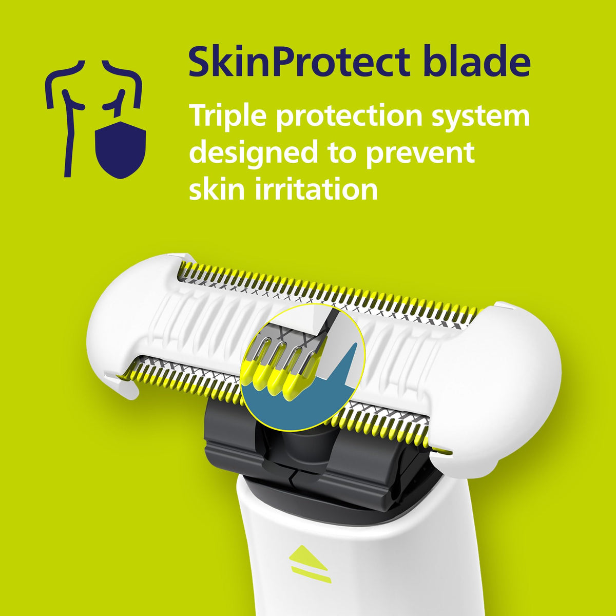 Philips Norelco OneBlade Intimate Trimmer and Shaver with Skin Protection