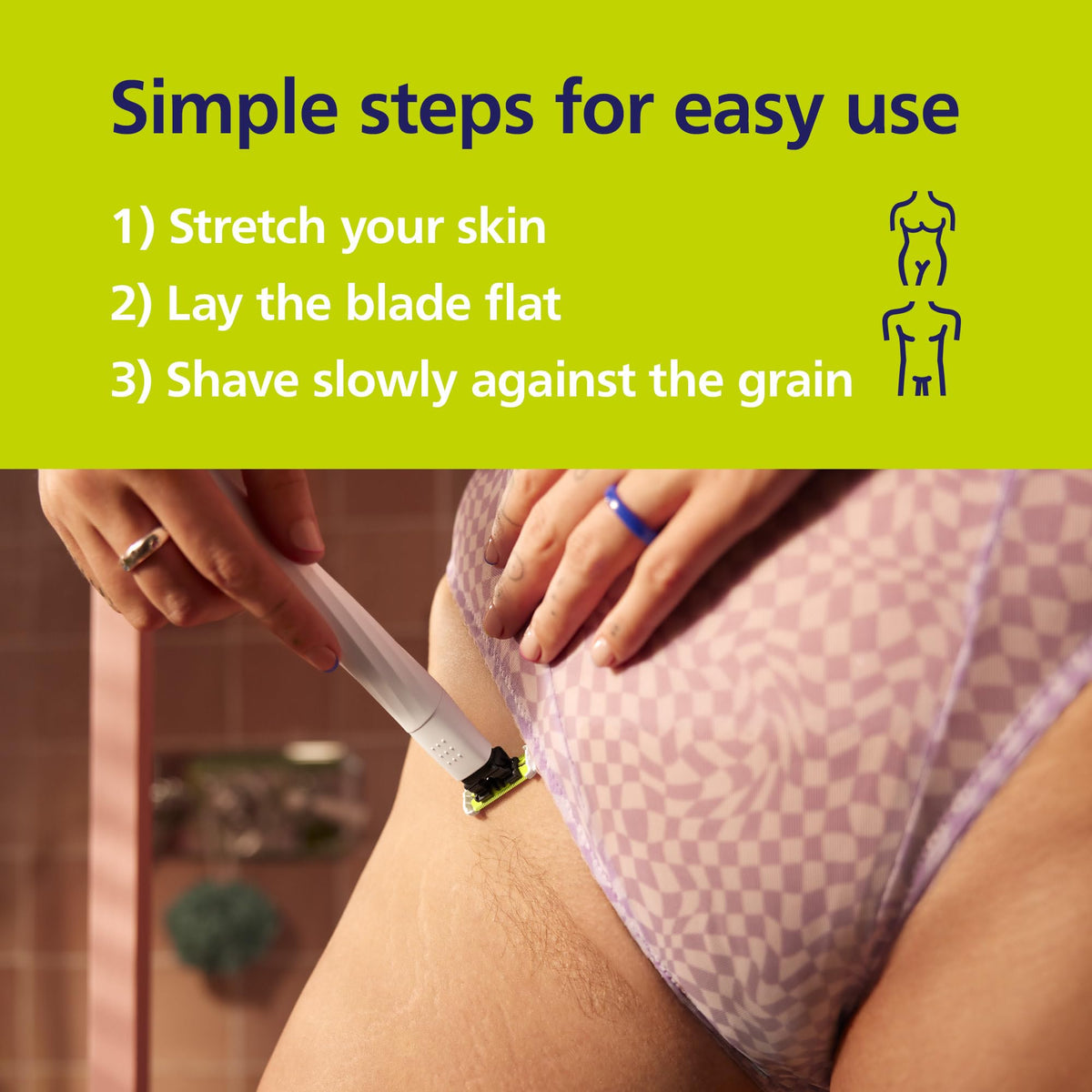 Philips Norelco OneBlade Intimate Trimmer and Shaver with Skin Protection