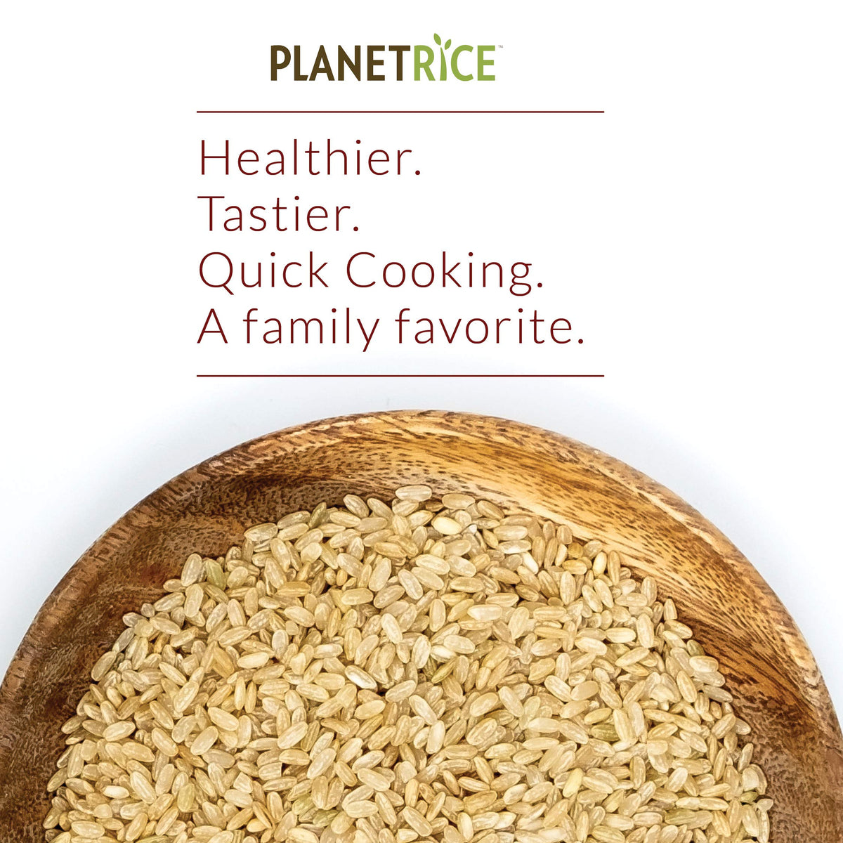 Planet Rice Sprouted Brown GABA Rice – 25 lb Bulk, Gluten-Free & Vegan