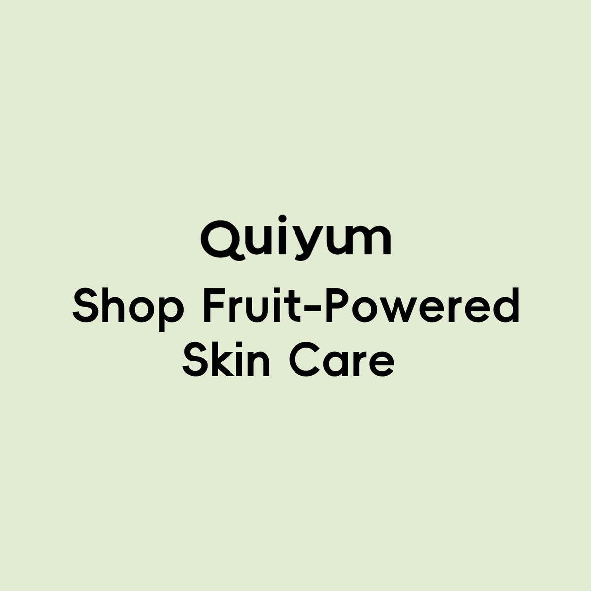 QUIYUM Fruit Skin Care Set, 5 Daily Skincare Routine for Women Teen Girl