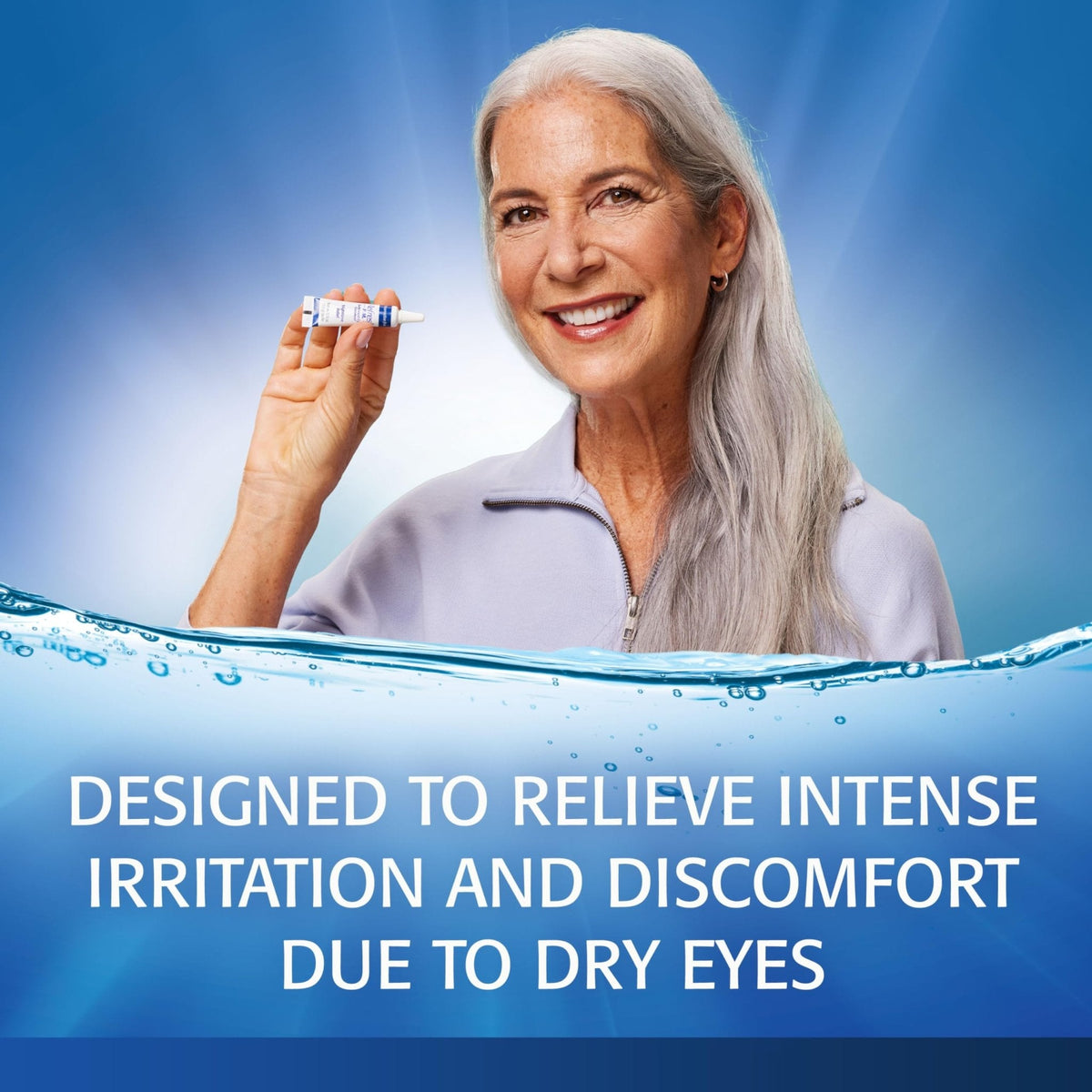Refresh P.M. Lubricant Eye Ointment, Nighttime Relief, Preservative-Free, 0.12 Oz Sterile, Packaging May Vary