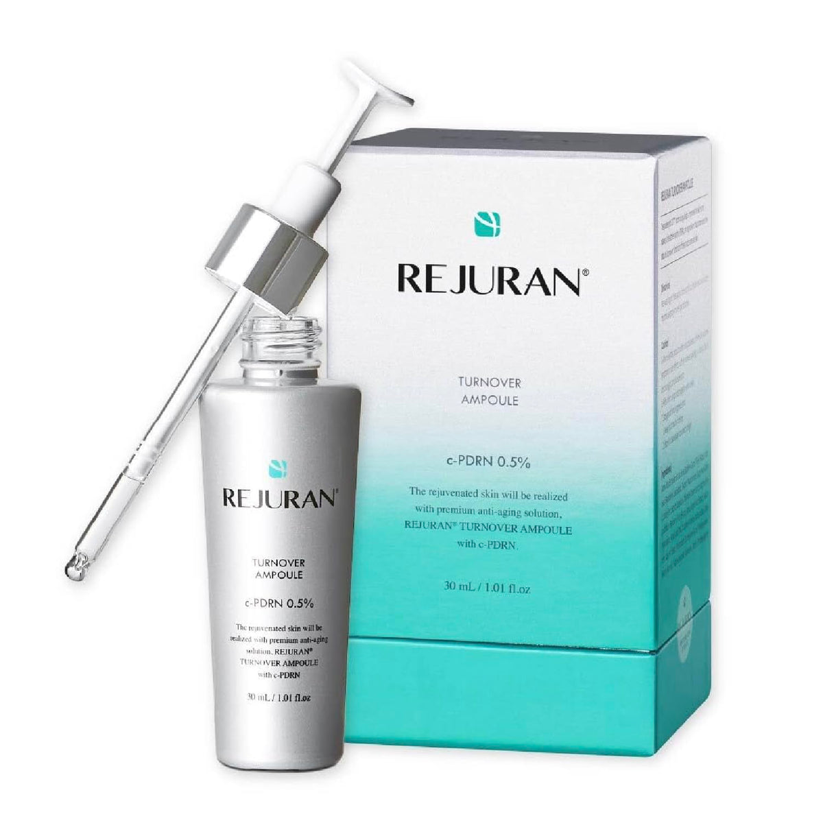 REJURAN Turnover Ampoule, c-PDRN® Face Serum, 1.01 fl oz
