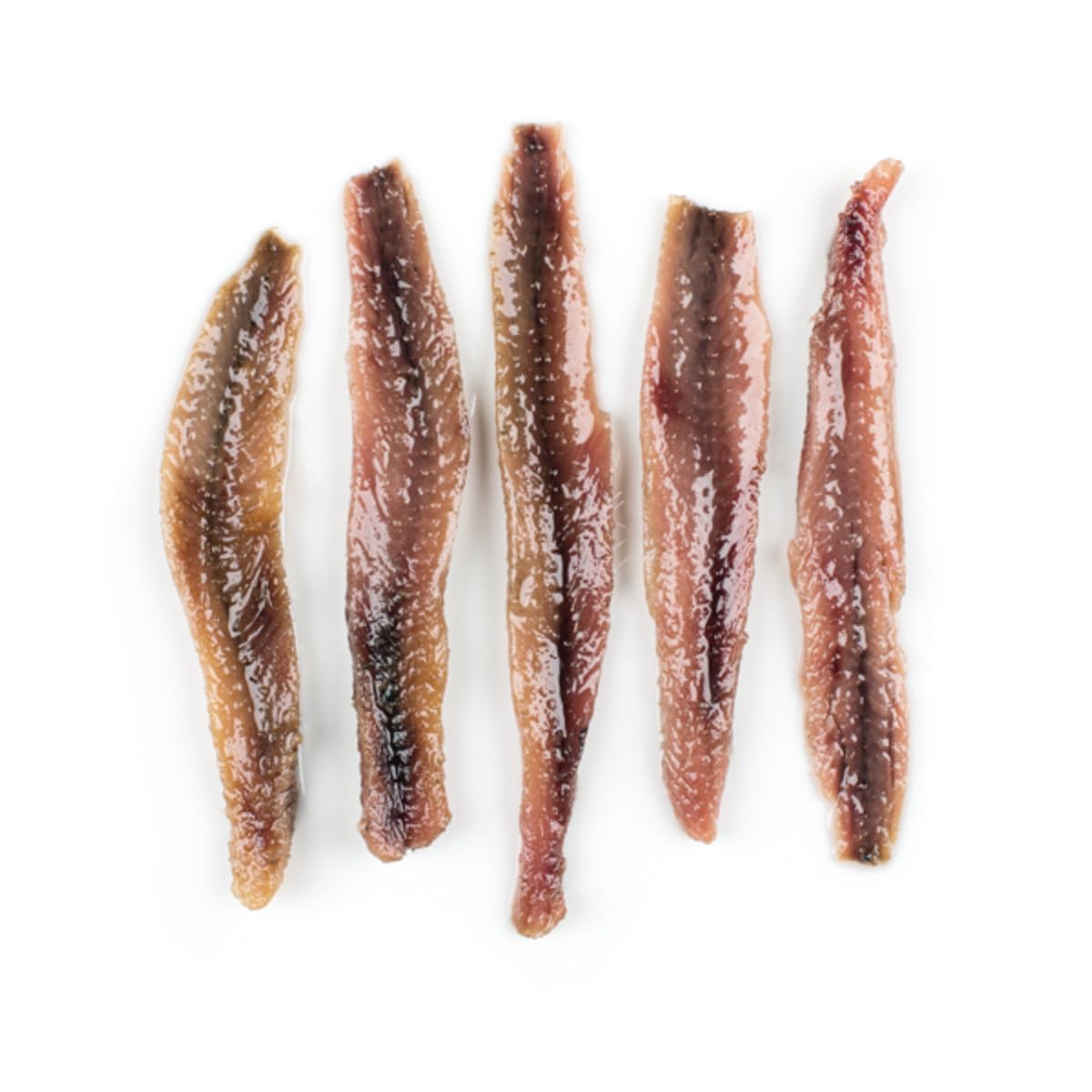 Roland Foods Flat Fillets of Anchovies in Olive Oil — 4.23 oz Jar (Pack of 6)
