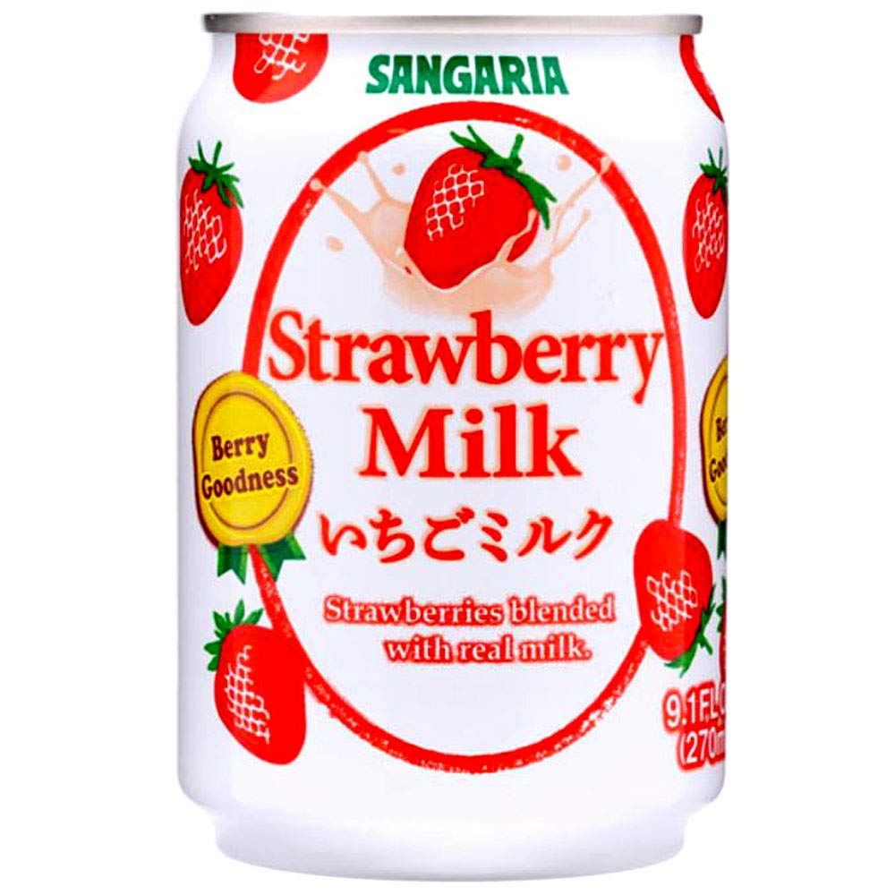 Sangaria Strawberry Milk 8.96 fl oz — Pack of 24
