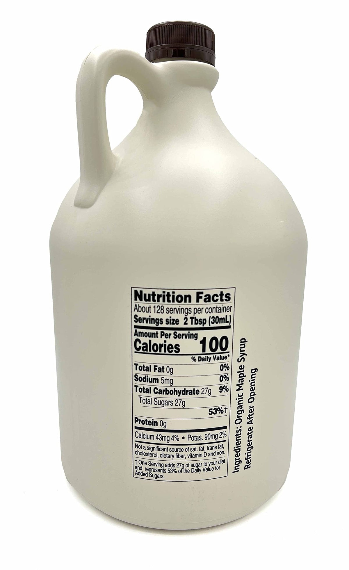 Sapsquatch Organic Maple Syrup Gallon Grade A Amber Rich | USA Made