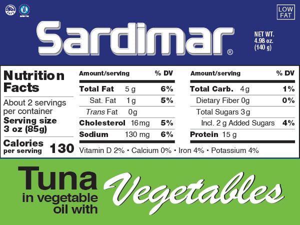 Sardimar Chunk Light Tuna in Olive Oil – Pack of 12