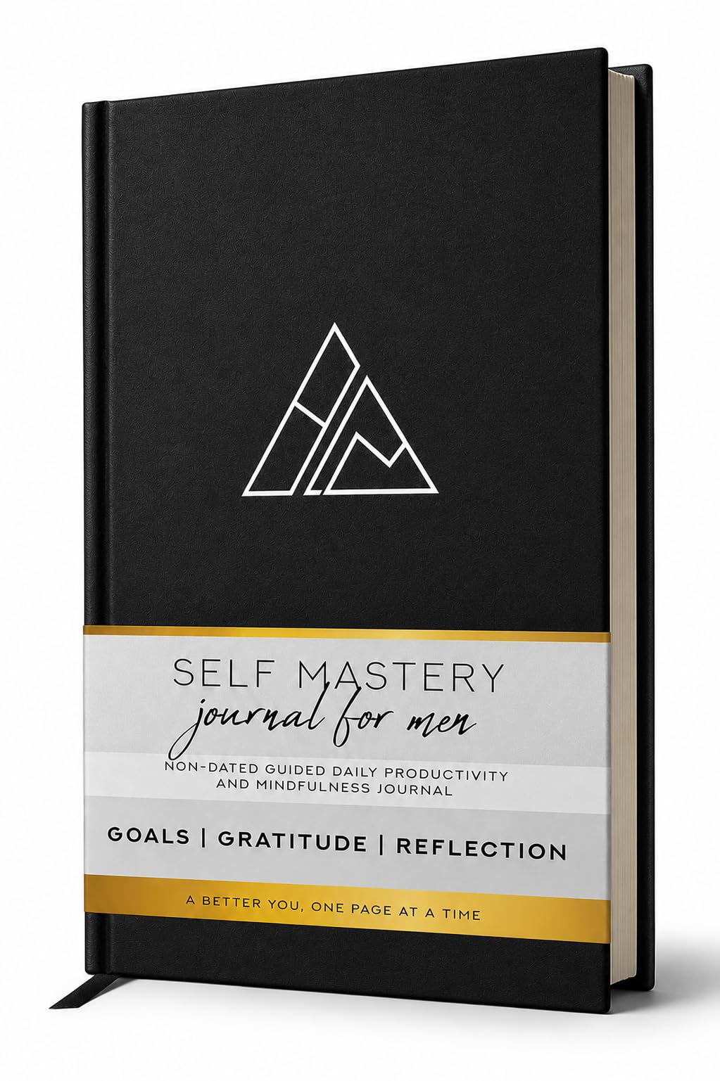 Self-Mastery Journal for Men with Prompts - 13 Week Guided Gratitude Journal - 5 Minute Journal - Reflection Manifestation Journals for Mindfulness - Self Care Journal - Goal Journal for Women & Men