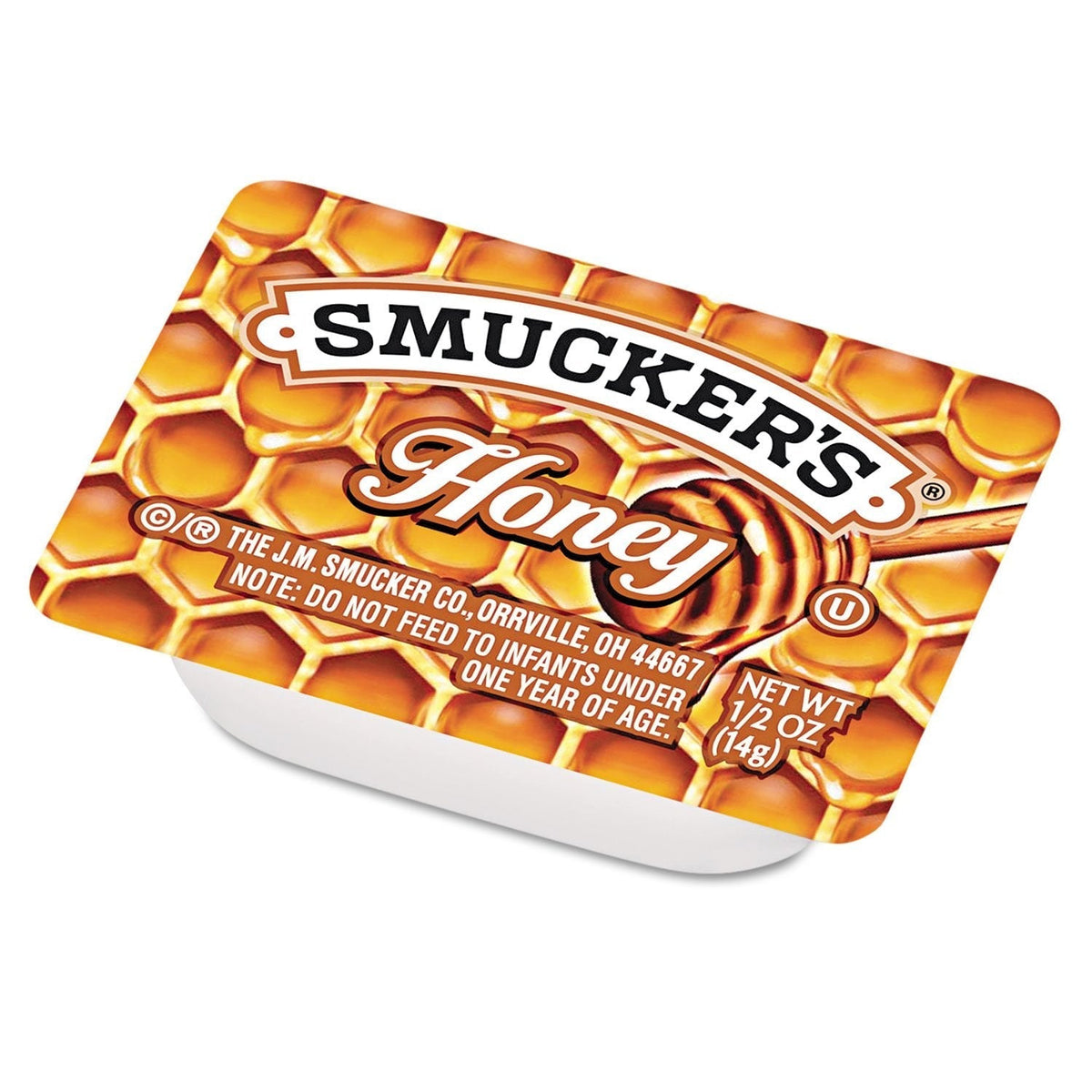 Smucker's Honey Half-Ounce Single-Serving Packs – 200 Count Carton