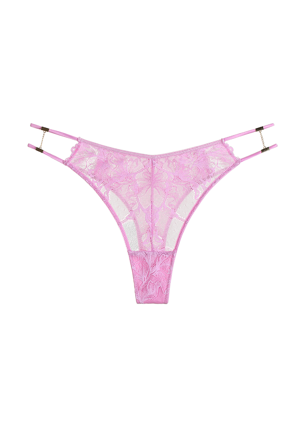 SONIA Sexy Pink Lace Tanga Panties
