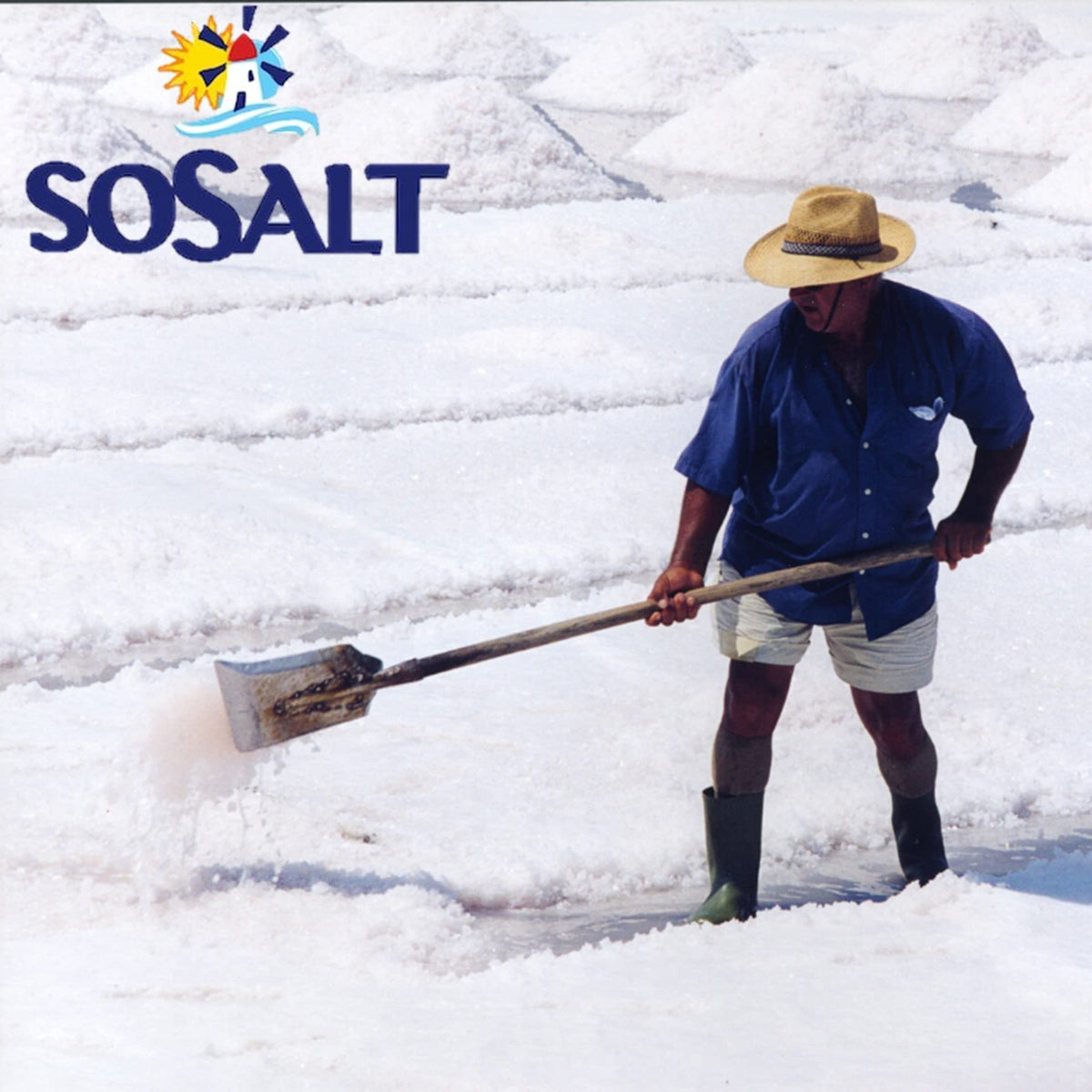 SOSALT DAL MARE DI TRAPANI Coarse Sicilian Sea Salt – Bulk 12.5 kg, Kosher OU, Trapani, Sicily