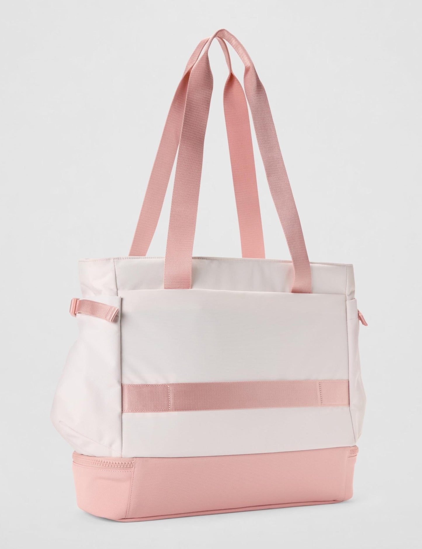 STANLEY Vitalize Tote| Gym, Work & Travel Bag with Laptop Sleeve | Expandable Bottom Compartment | Tumbler & Water Bottle Pockets | Durable Recycled Fabric | Rose Quartz