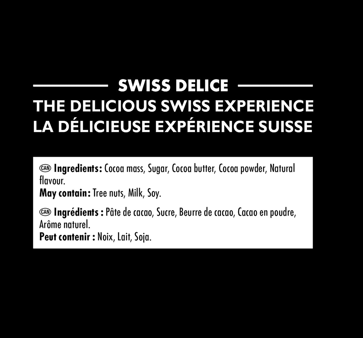 Swiss Delice Dark Chocolate Squares – 72% Cacao, Individually Wrapped, 2.87 lb Bulk