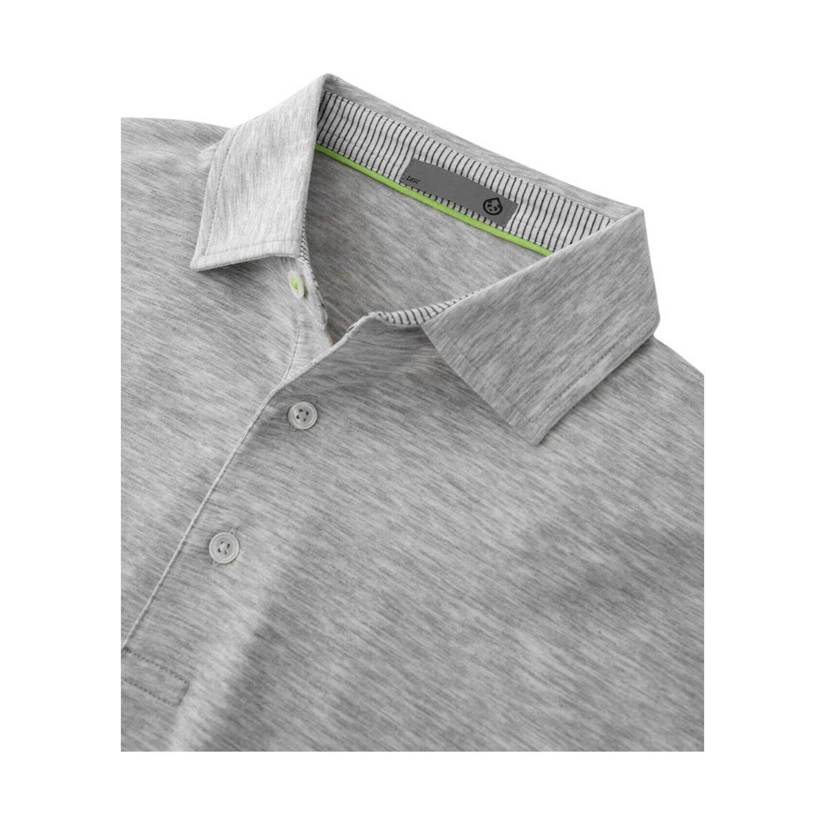 Tasc Men's Cloud Lightweight Polo - Light Heather Gray