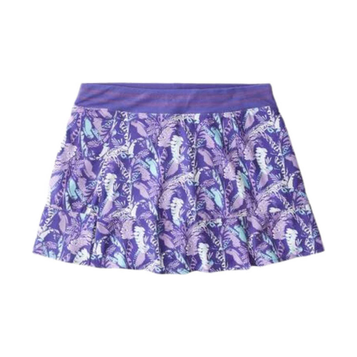 Tasc Women's Rhythm Skirt 13in - Purple Tropics FINAL SALE!