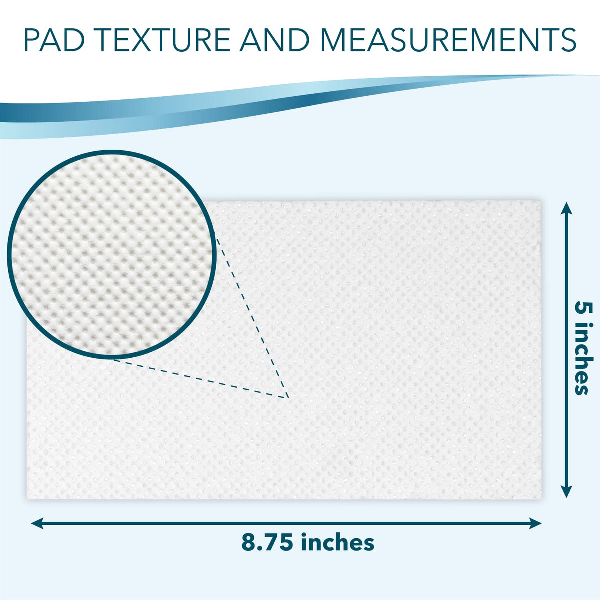 TidyCare Disposable Bedside Commode Pads for Adult Portable Toilet Chair Bucket and Bedpan | Value Pack of 120 Commode Pads | Universal Fit Absorbent Pads for Home Medical Care
