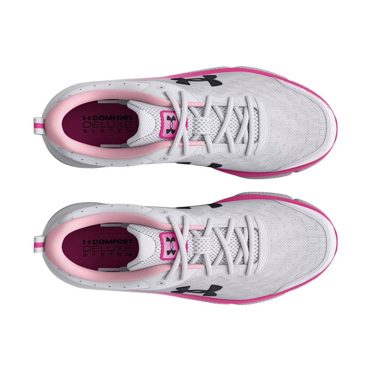 Under Armour Women's Charged Assert 10 - White/Pink