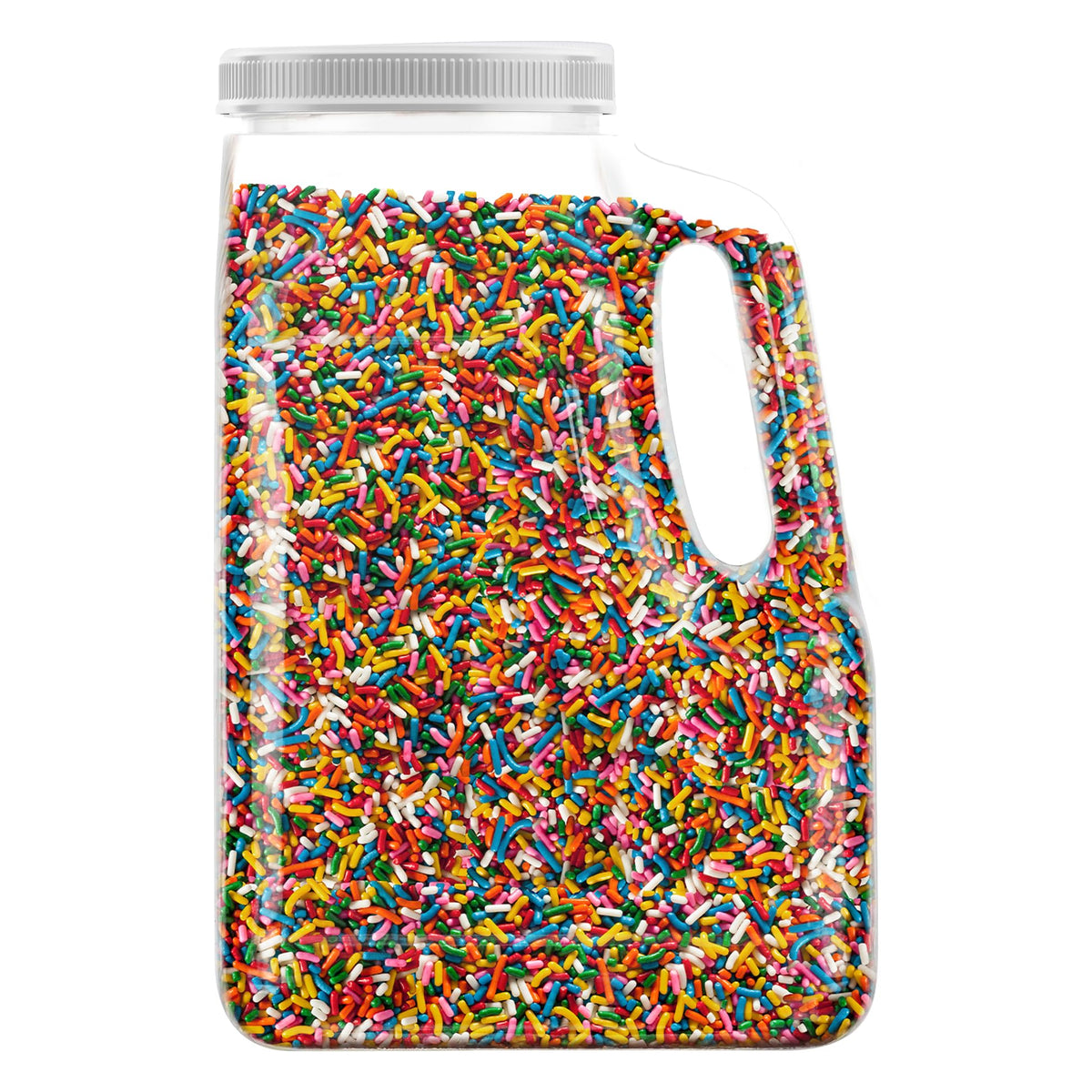 Unpretentious Rainbow Sprinkles – 7 lb Bulk for Cakes, Cupcakes & Desserts