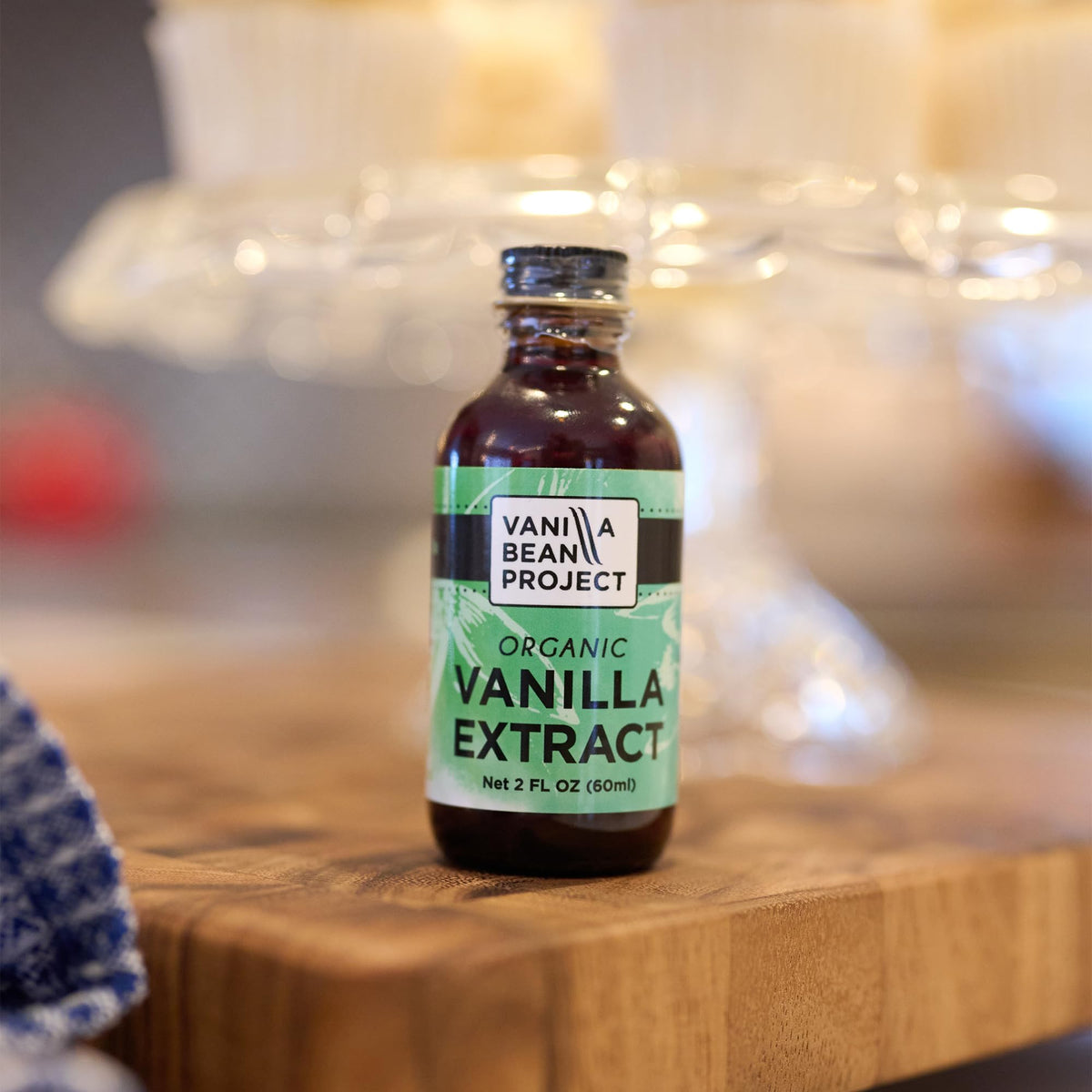 Organic Vanilla Extract | Pure Vanilla Bean Project | 8 oz