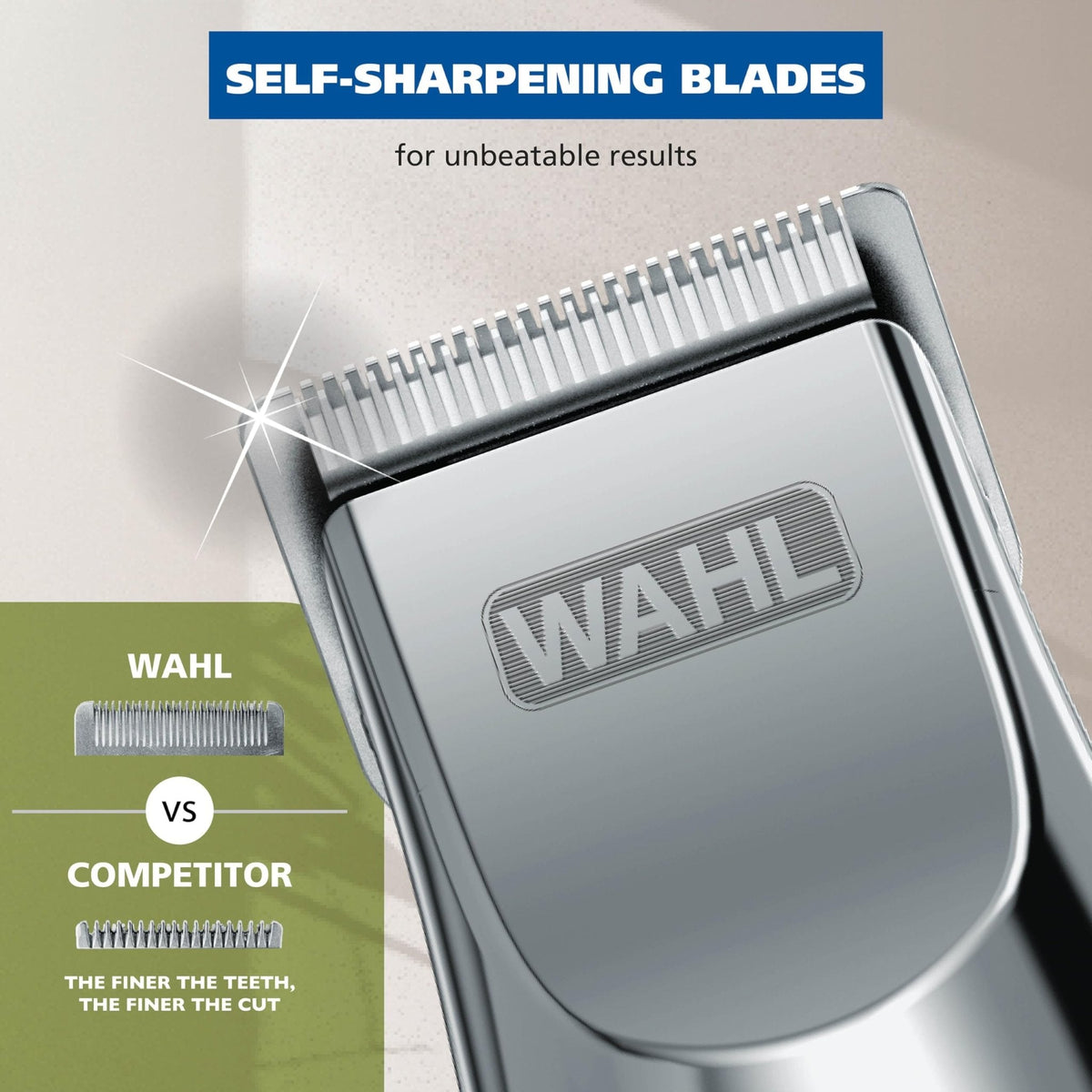 Wahl Groomsman Rechargeable Beard Trimmer Kit & Bonus Battery Nose Trimmer