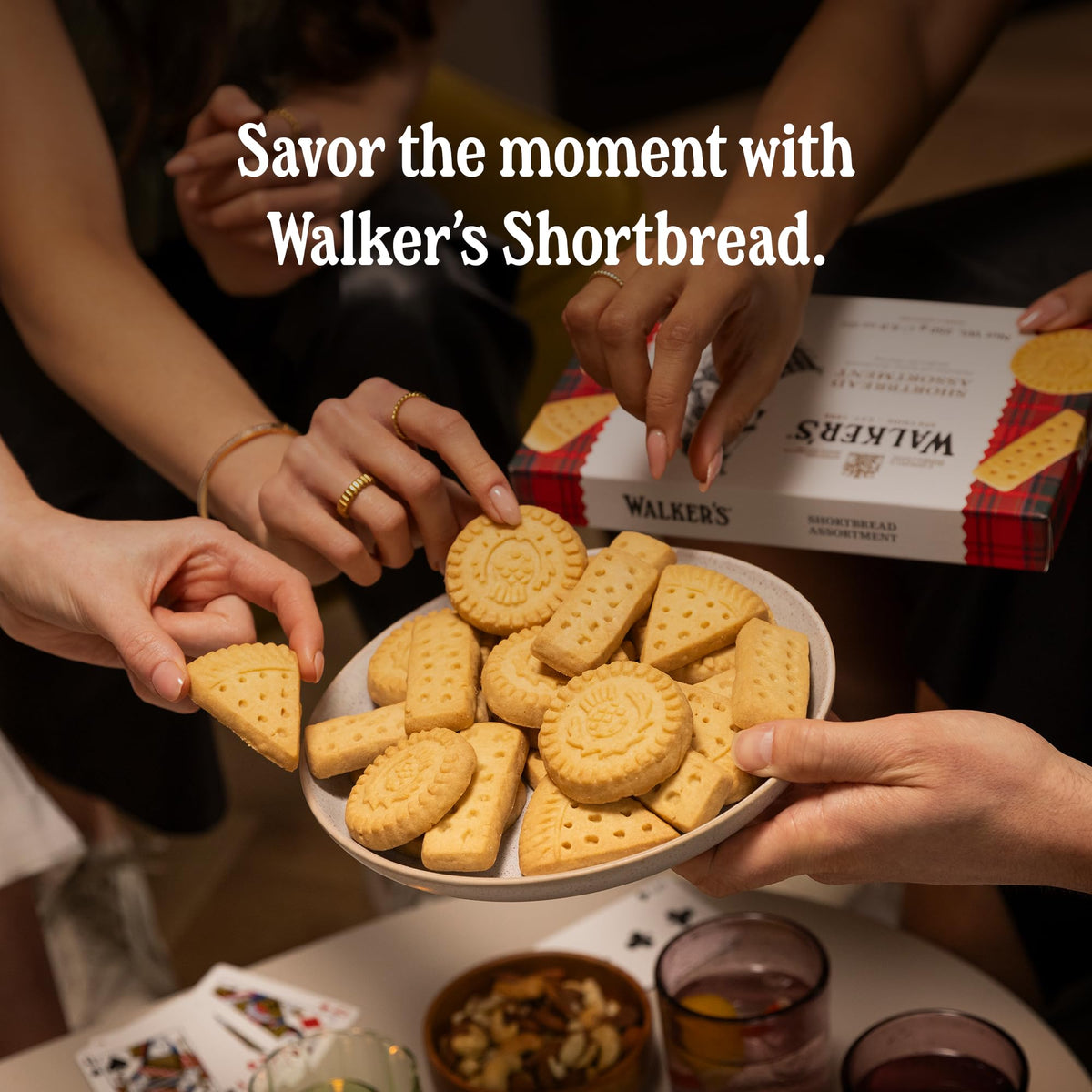 Walkers Highland Oat Crackers – Traditional Scottish Oat Crackers, 9.9 oz Box (Pack of 6)