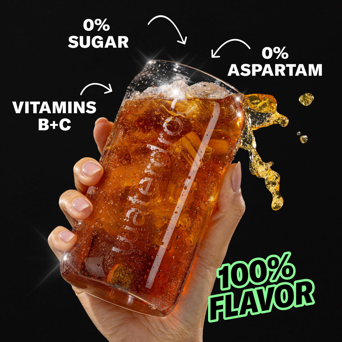 Waterdrop MICRODRINK Hydration Cubes – Cola Flavor with Vitamin C & Electrolytes, 36 Count