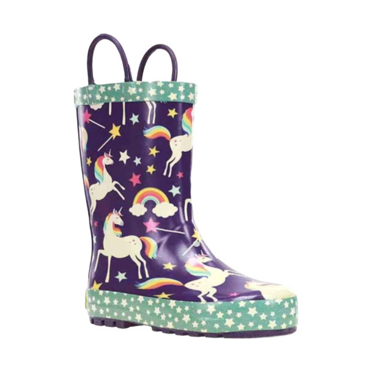 Western Chief Kids' Unicorn Dreams Rain Boot - Purple
