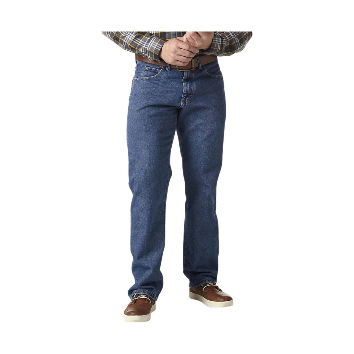 Wrangler Men's 5 Pocket Jean - Antique Indigo