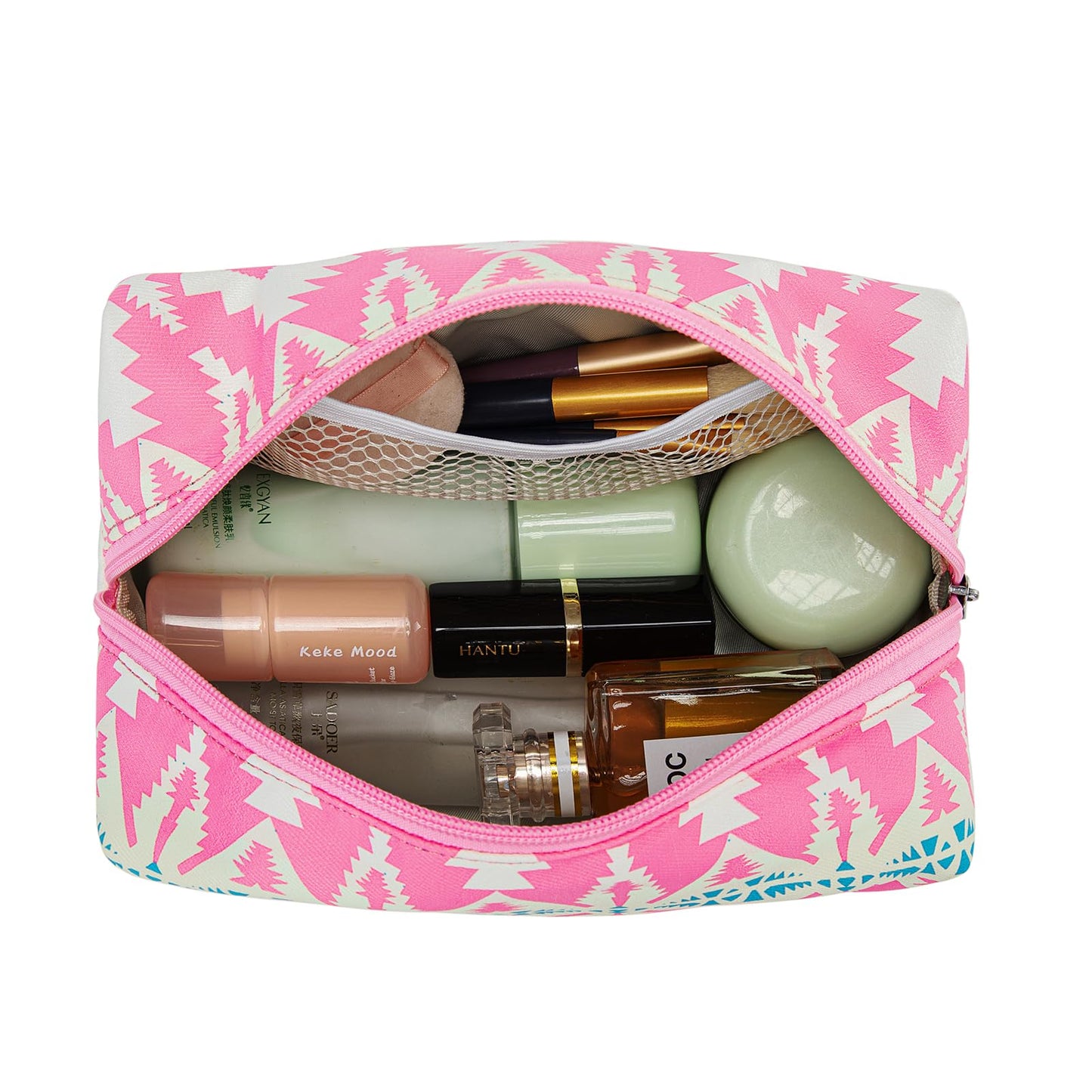 Wrangler Travel Makeup Bag Portable Cosmetic Bag for Women Waterproof
